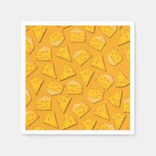 Serviette En Papier Cute Fromage Wedge Enfants 1ère fête d'anniversa