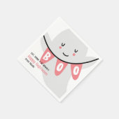 SERVIETTE EN PAPIER CUTE GHOST BOO HALLOWEEN KIDS TRAITER (Coin)