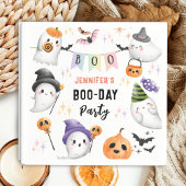 Serviette En Papier Cute Ghost Spooktacular Halloween Anniversaire