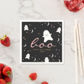 Serviette En Papier Cute Ghosts Boo Halloween (En situation)