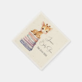 Serviette En Papier Cute Giraffe Baby (Coin)