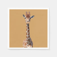 Cute giraffe face