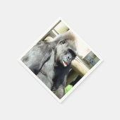 SERVIETTE EN PAPIER CUTE GORILLA (Coin)