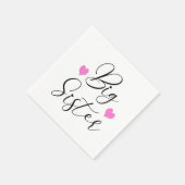 Serviette En Papier Cute Grande Soeur (Coin)