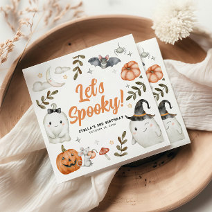Serviette En Papier Cute Halloween Anniversaire Napkins