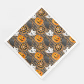 SERVIETTE EN PAPIER CUTE HALLOWEEN GHOSTS BATS SPIDER WEBS PUMPKINS (Coin)