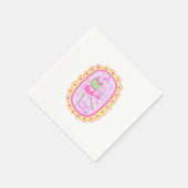 Serviette En Papier Cute Jolly Frog - Digne et Assez (Coin)