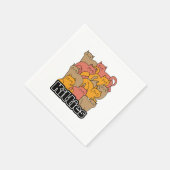 Serviette En Papier Cute Kitties Design - Cat Art adorable (Coin)