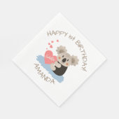 Serviette En Papier Cute Koala Cuddles ID386 (Coin)