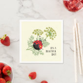 Serviette En Papier Cute Ladybug | Belle Journée (En situation)