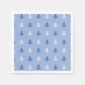 Serviette En Papier Cute Little Anchor Pattern (Devant)