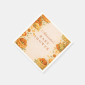 Serviette En Papier Cute Little Meatball Baby Shower (Coin)