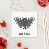 Serviette En Papier Cute Mothman (En situation)