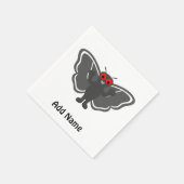Serviette En Papier Cute Mothman (Coin)