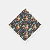 Serviette En Papier Cute Motif Alpacas (Coin)