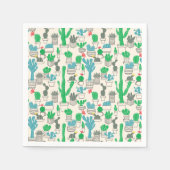 Serviette En Papier Cute Motif Floral naturel (Devant)