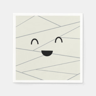 Serviette En Papier Cute Mummy Halloween