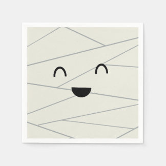 Serviette En Papier Cute Mummy Halloween