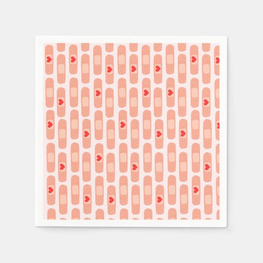 Serviette En Papier Cute Nurse Papier Napkins (Devant)