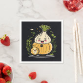 Serviette En Papier Cute Onion Adventure (En situation)