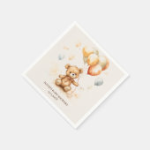 Serviette En Papier Cute ours neutre (Coin)