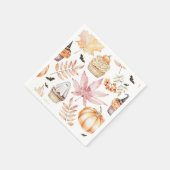 Serviette En Papier Cute Pastel Éffrayant Cupcakes Motif Halloween (Coin)