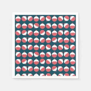 Serviette En Papier Cute pêche Bobber Papier Napkins