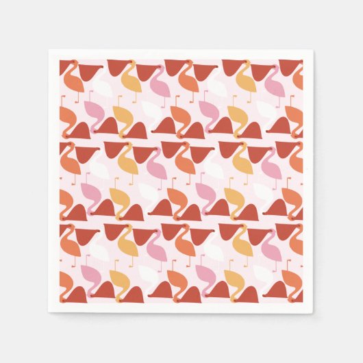 Serviette En Papier Cute Pélican Papier (Devant)
