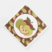 Serviette En Papier Cute pomme fruits motif papier serviettes (Coin)