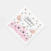 Serviette En Papier Cute Pumpkin Is On The Way | Halloween Baby Shower (Coin)