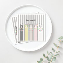 Cute Retro Coloré Llamas Papier personnalisé