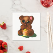 Serviette En Papier Cute serviettes (En situation)