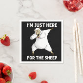 Serviette En Papier Cute Sheep (En situation)