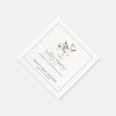 Serviette En Papier Cute Silly Goose About to Be on Loose Baby Shower (Coin)