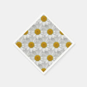 Serviette En Papier Cute simple Motif blanc marron (Coin)