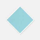 Serviette En Papier Cute Sky Blue Solid Napkins (Coin)