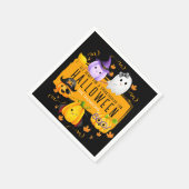 Serviette En Papier Cute Spooktacular Amusant Halloween Nuit (Coin)