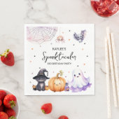 Serviette En Papier Cute Spooktacular Anniversaire (En situation)