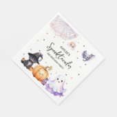 Serviette En Papier Cute Spooktacular Anniversaire (Coin)