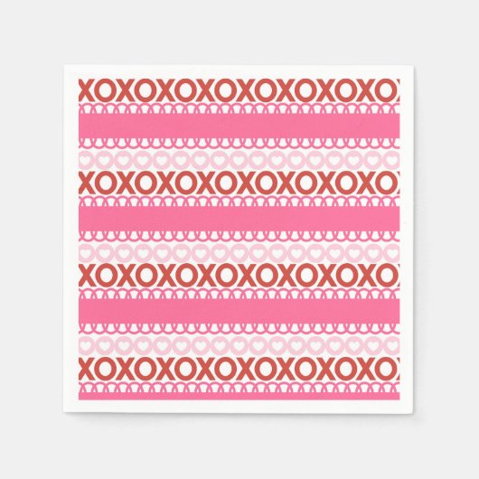 Serviette En Papier Cute Valentine (Devant)