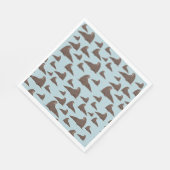 Serviette En Papier Cute Walrus Motif (Coin)