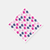 Serviette En Papier Cute Whales, Pattern of Whales, Sea Animals (Coin)