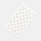Serviette En Papier Cute White Goose Pattern (Coin)