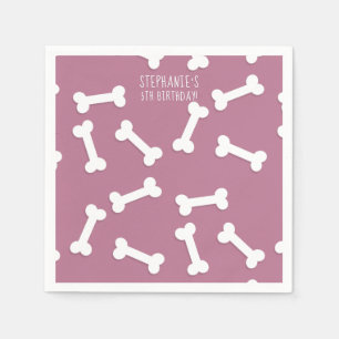 Serviette En Papier Cute Yorkshire Terrier Anniversaire serviettes