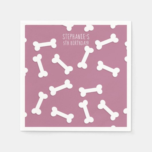 Serviette En Papier Cute Yorkshire Terrier Anniversaire serviettes (Devant)