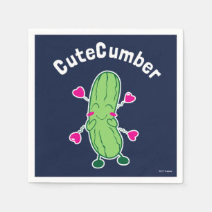 Serviette En Papier CuteCumber