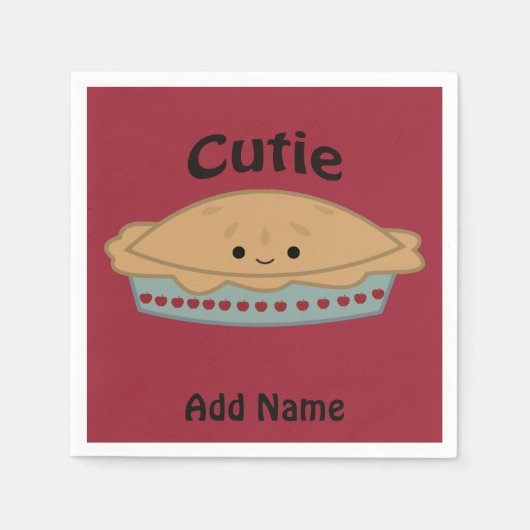 Serviette En Papier Cutie Pie (Devant)