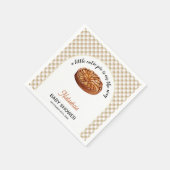 Serviette En Papier Cutie Pie Apple Pie Thanksgiving Baby shower (Coin)