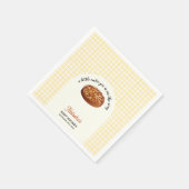 Serviette En Papier Cutie Pie Thanksgiving Baby shower automne (Coin)