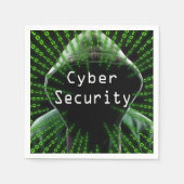 Serviette En Papier Cybersécurité (Devant)